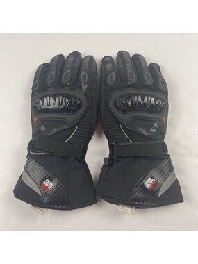 KEMIMOTO Motorcycle Gloves Men’s L Touchscreen Knuckle Protection Nylon Blend